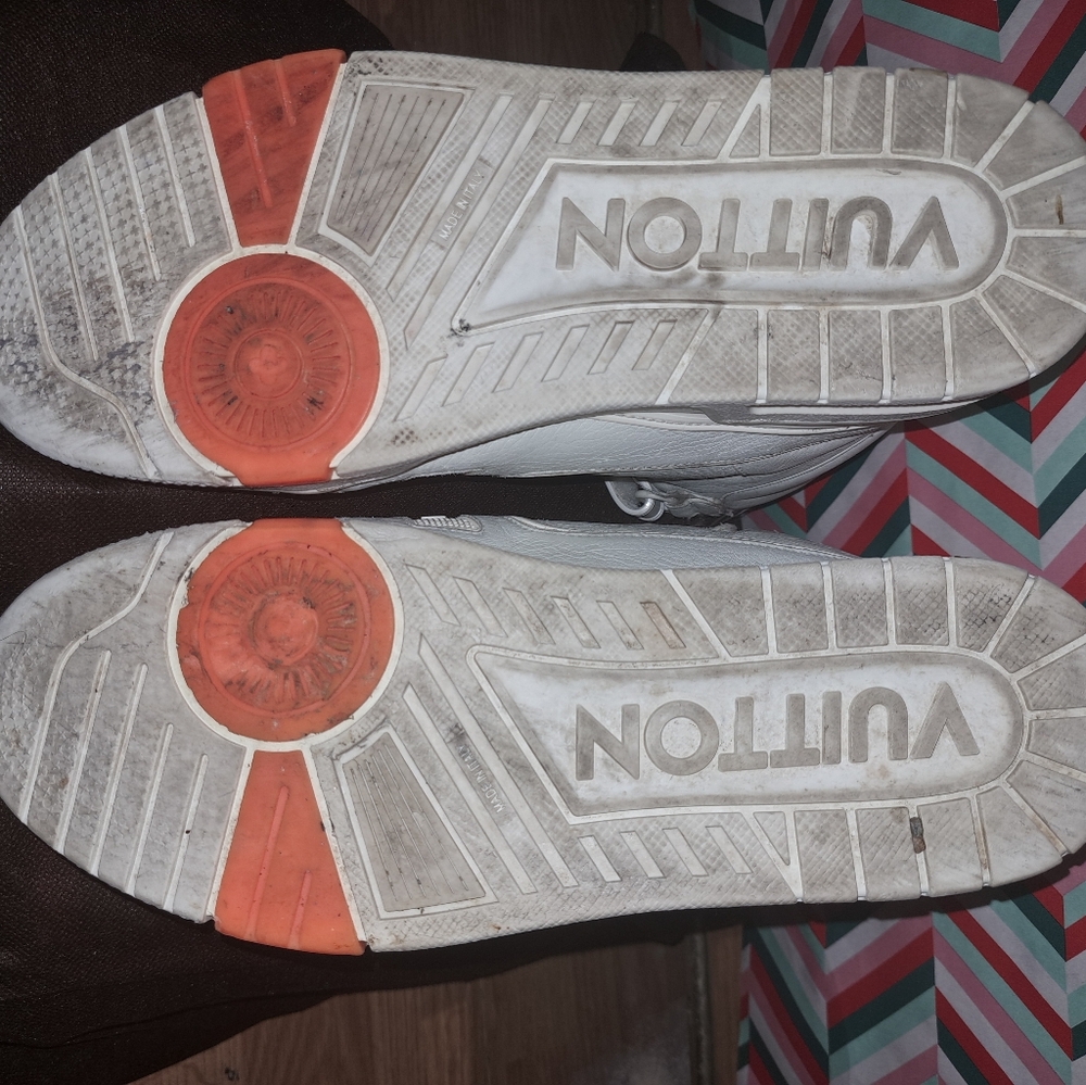 Louis Vuitton Kids High-Top Sneakers - White - Picture 5 of 6